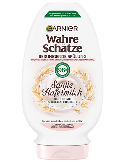 Wahre Schätze Beruhigende Spülung Sanfte Hafermilch - Produktabbildung